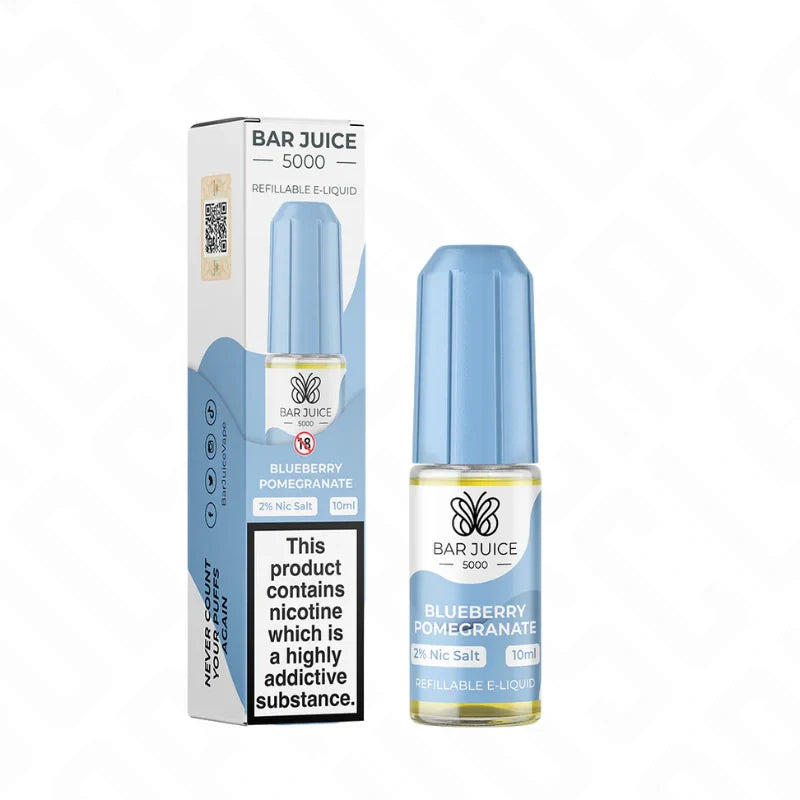 Bar Juice 5000 Nic Salt 10ml - Blueberry Pomegranate