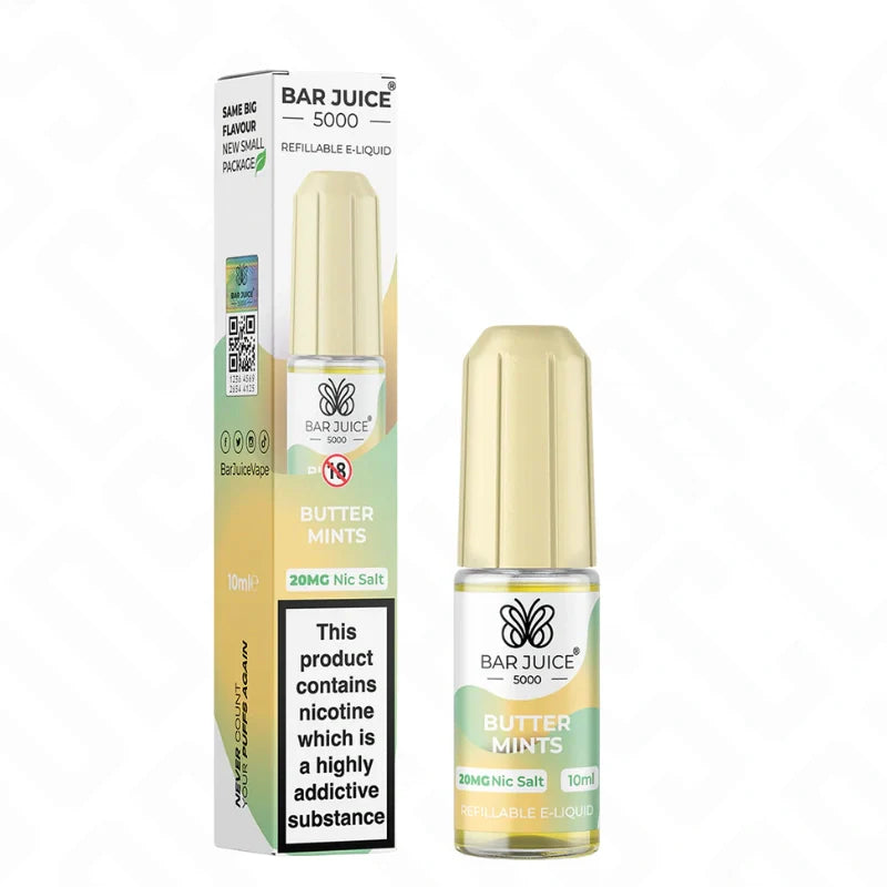 Bar Juice 5000 Nic Salt 10ml - Buttermints