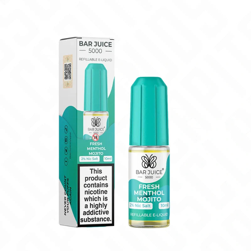 Bar Juice 5000 Nic Salt 10ml - Fresh Menthol Mojito