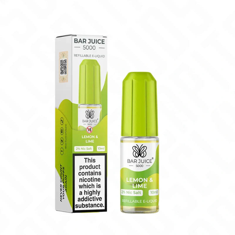 Bar Juice 5000 Nic Salt 10ml - Lemon Lime