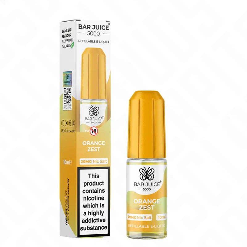 Bar Juice 5000 Nic Salt 10ml - Orange Zest
