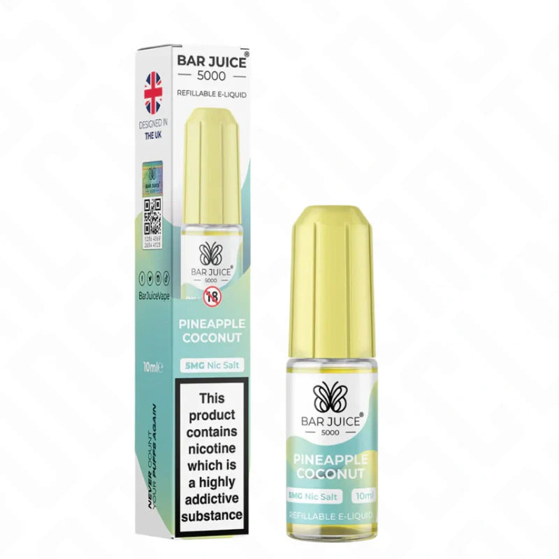 Bar Juice 5000 Nic Salt 10ml - Pineapple Coconut