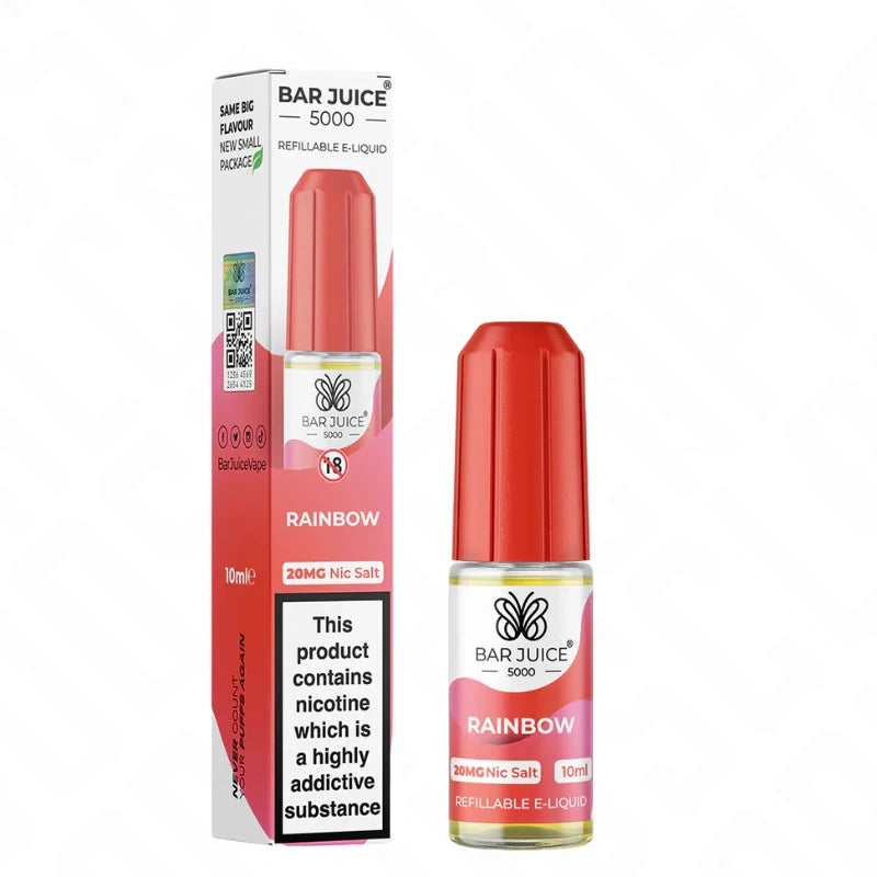 Bar Juice 5000 Nic Salt 10ml - Rainbow