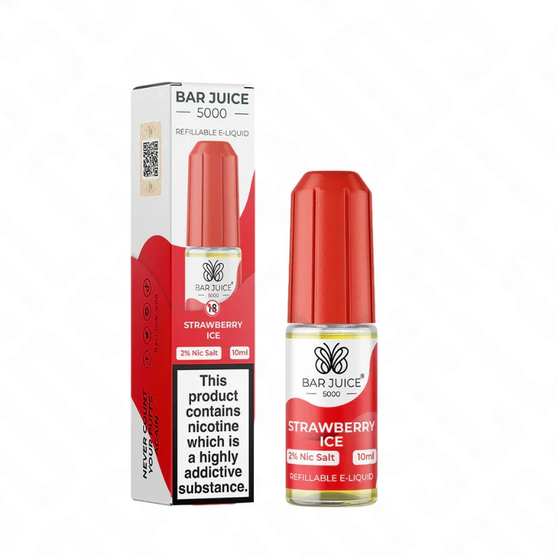 Bar Juice 5000 Nic Salt 10ml - Strawberry Ice