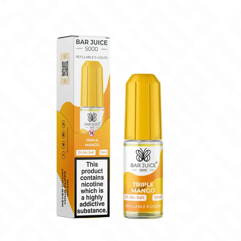 Bar Juice 5000 Nic Salt 10ml - Triple Mango