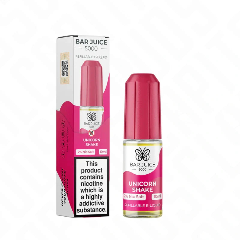 Bar Juice 5000 Nic Salt 10ml - Unicorn Shake