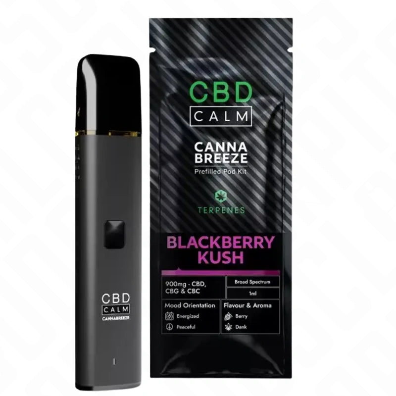 CBD Calm Cannabreeze 900mg Prefilled Vape Pod Kit