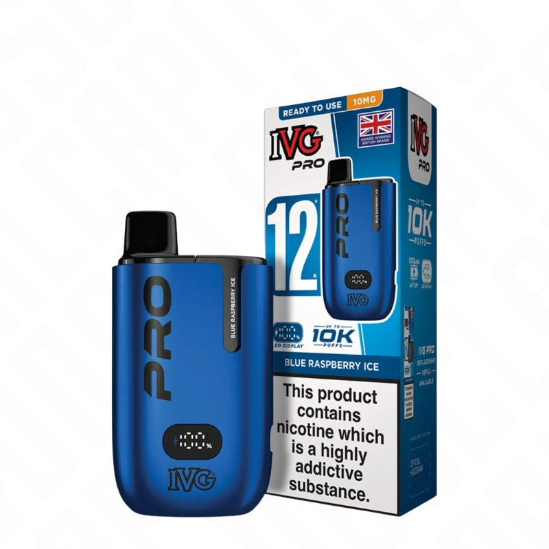 IVG Pro 12 10K Prefilled Pod Vape Kit (10mg)