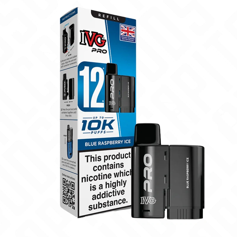 IVG Pro 12 Refill Replacement Pods (0mg)