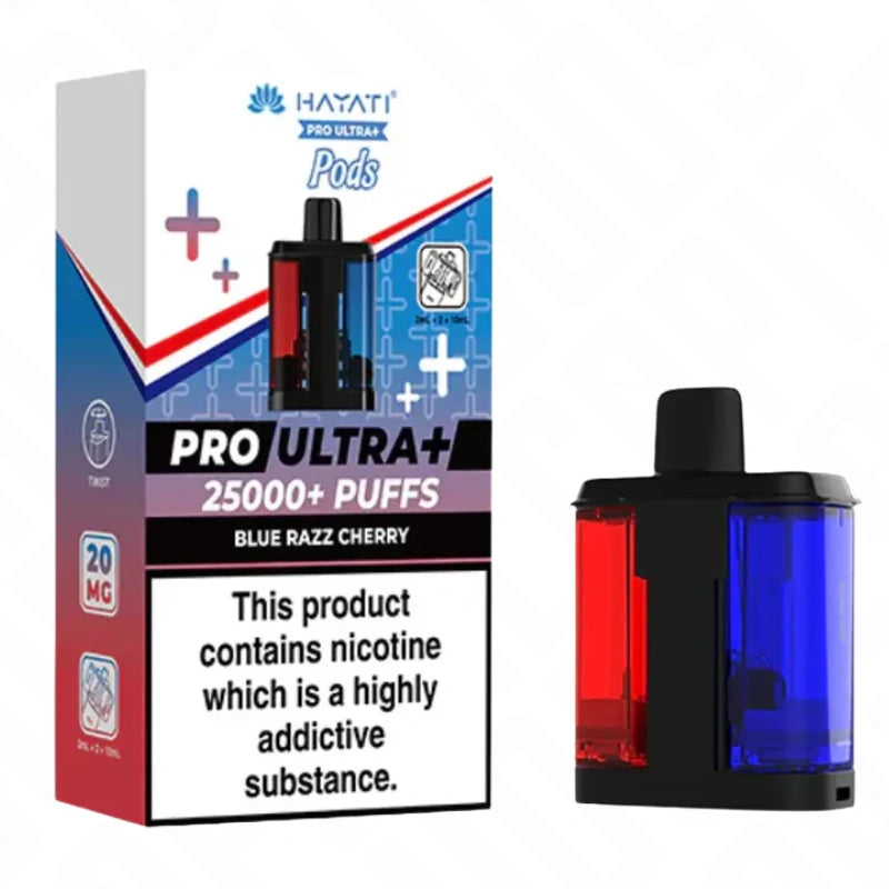Hayati Pro Ultra Plus 25K Replacement Pods + Refills
