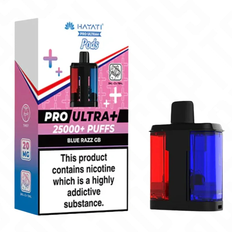 Hayati Pro Ultra Plus 25K Replacement Pods + Refills