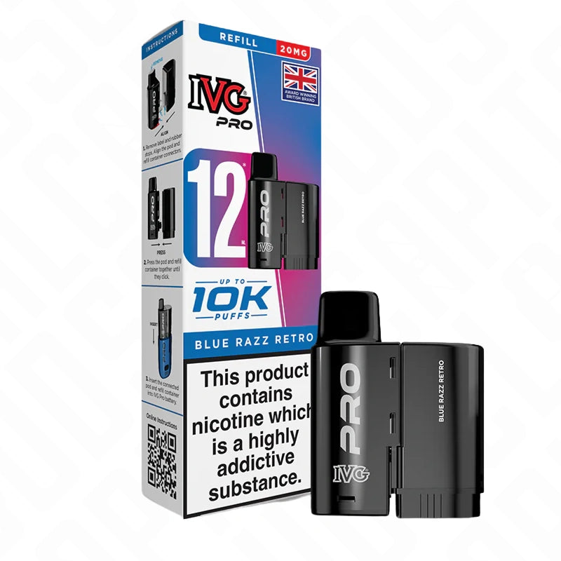 IVG Pro 12 Prefilled Replacement Pods (20mg)
