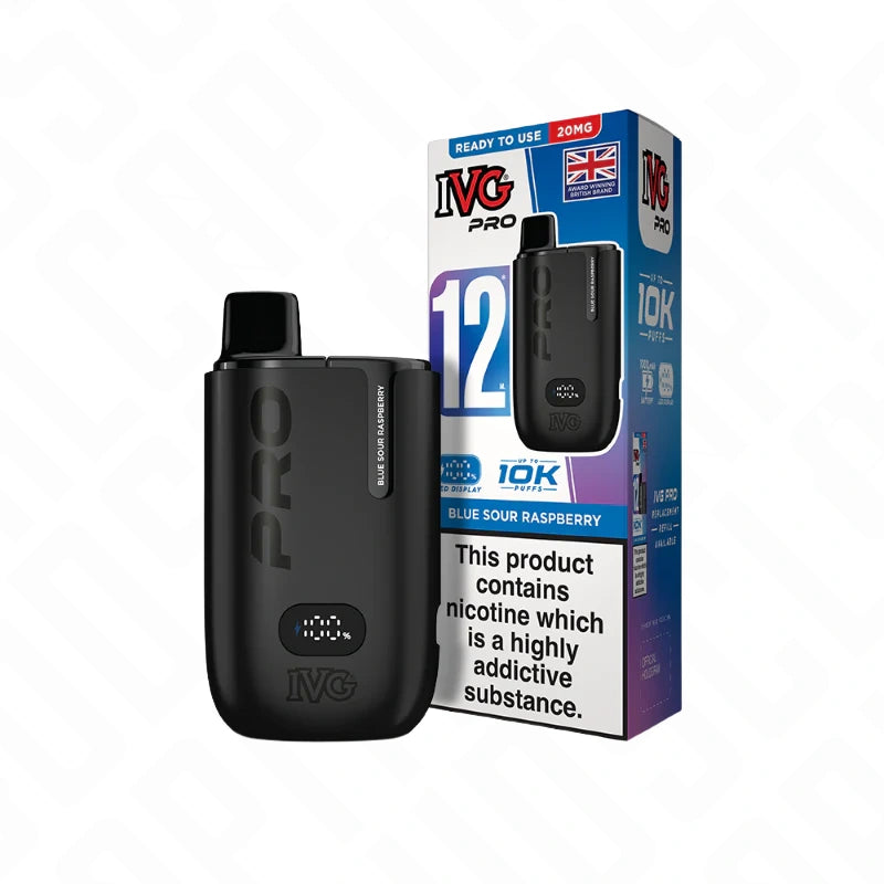 I VG Pro 12 10K Prefilled Pod Vape Kit (20mg)