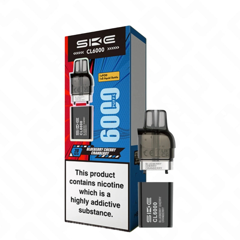 SKE Crystal CL6000 Replacement Pods SKE