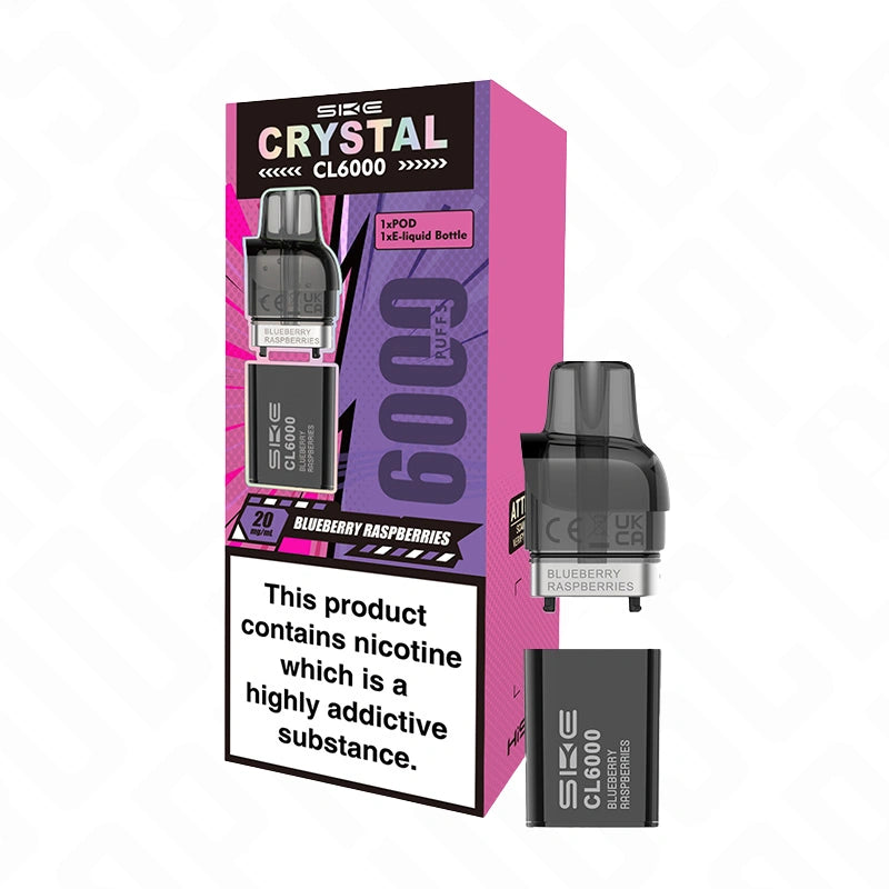 SKE Crystal CL6000 Replacement Pods SKE