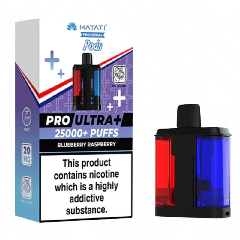 Hayati Pro Ultra Plus 25K Replacement Pods + Refills