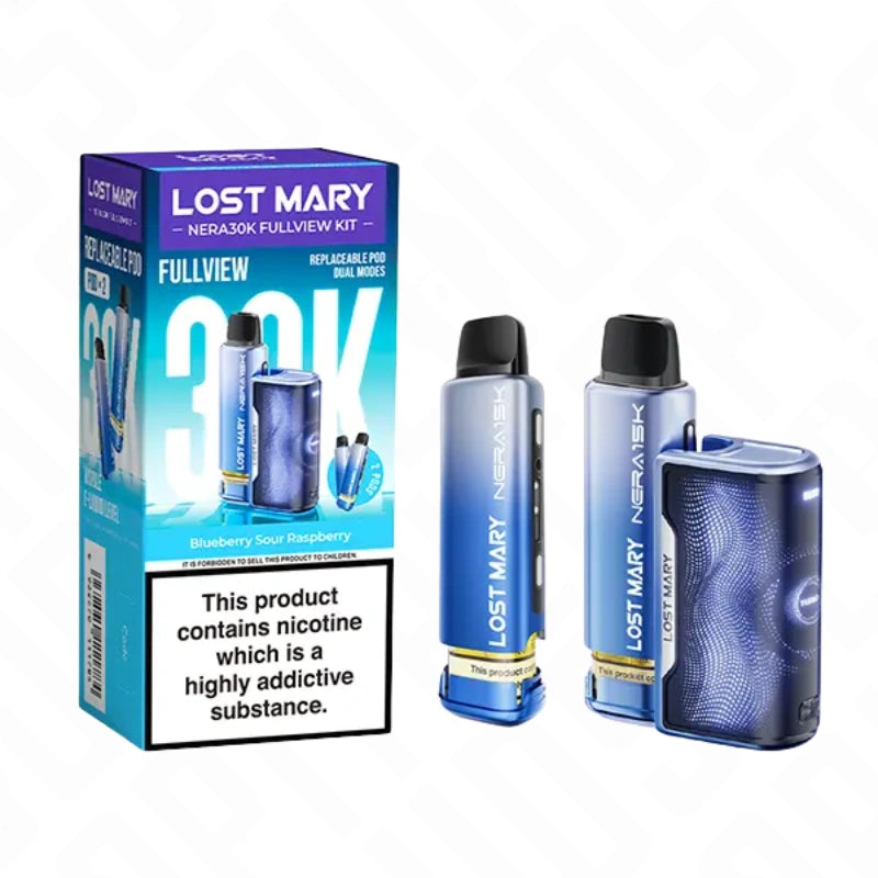 Lost Mary Nera 30K Single Flavour Prefilled Vape Pod Kit Lost Mary