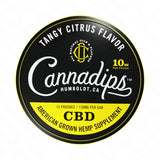 Cannadips 150mg CBD Snus Pouches - Tangy Citrus