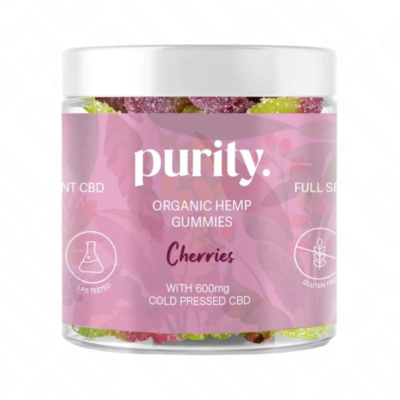 Purity 600mg Full-Spectrum CBD Vegan Gummies