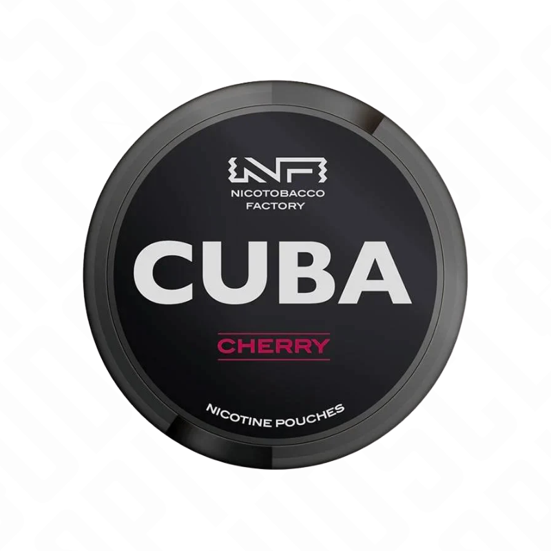43mg CUBA Black Nicotine Pouches - 25 Pouches Nicotobacco Factory