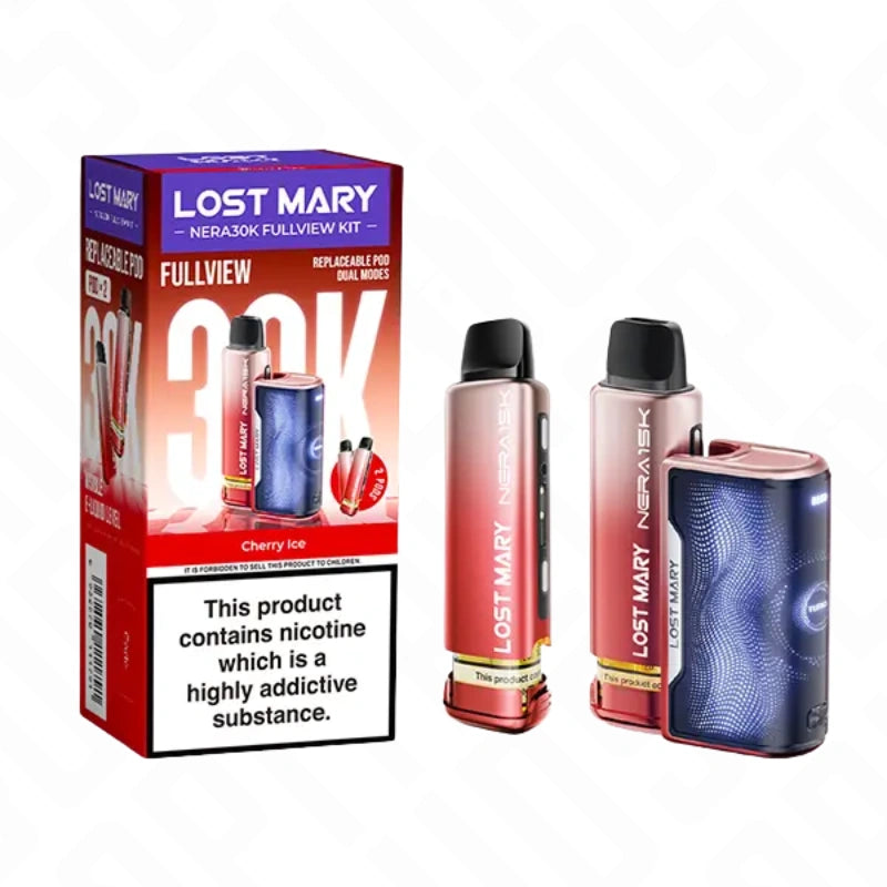 Lost Mary Nera 30K Single Flavour Prefilled Vape Pod Kit Lost Mary
