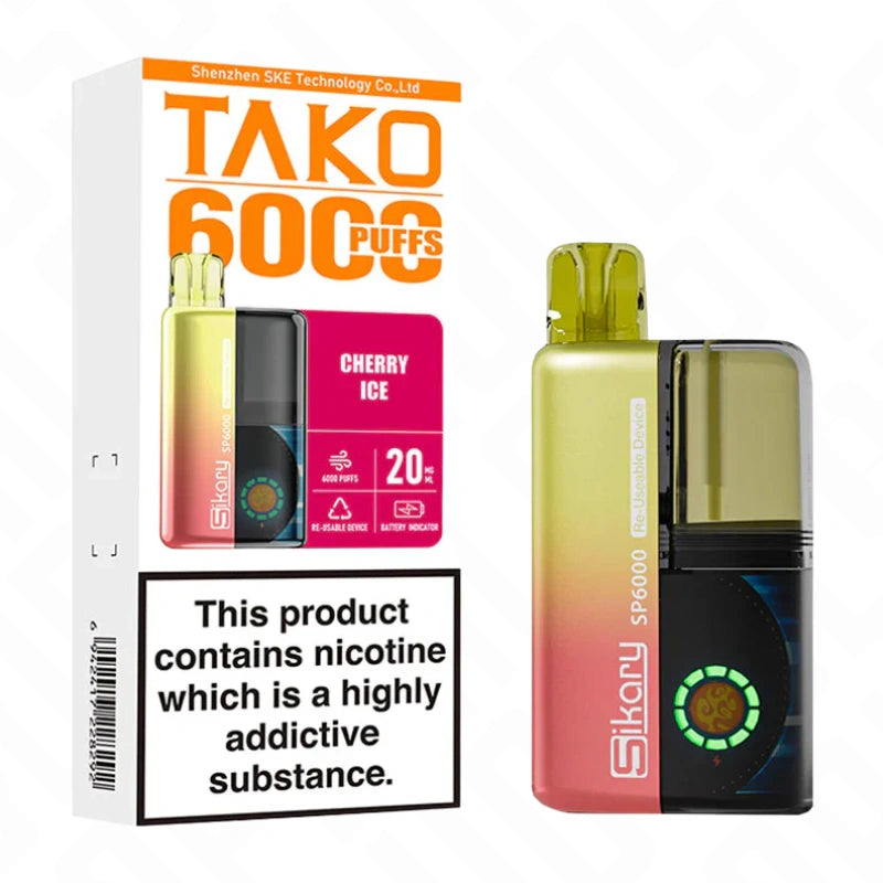 Sikary Tako SP6000 Prefilled Pod Vape Kit