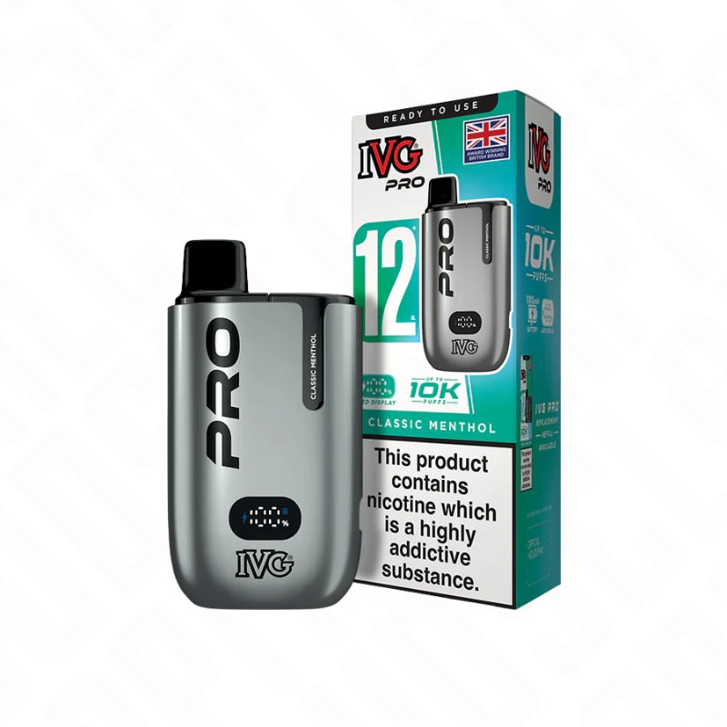 I VG Pro 12 10K Prefilled Pod Vape Kit (20mg)