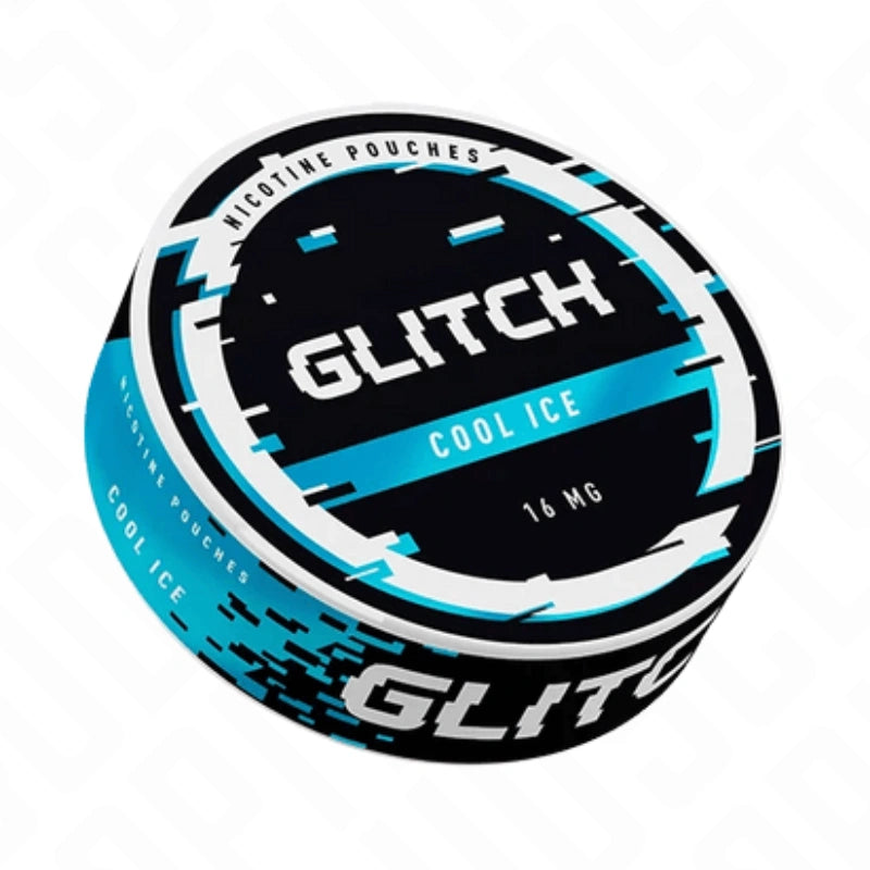 Glitch Regular 16mg Nicotine Pouches N.G.P Tobacco