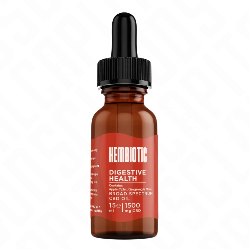 Hembiotic 1500mg Broad-Spectrum Functional CBD Oil