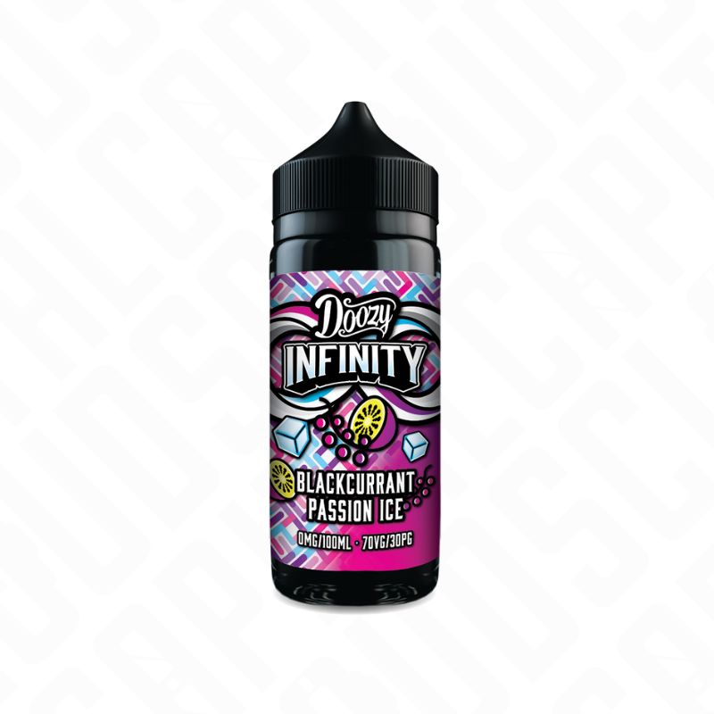 Doozy Infinity Shortfill - Blackcurrant Passion Ice Doozy Vape Co