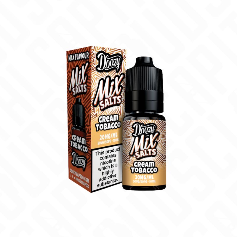 Doozy Mix Nic Salts - Cream Tobacco Doozy Vape Co