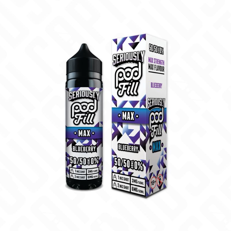 Doozy Seriously Pod Fill Max Shortfill - Blueberry Doozy Vape Co