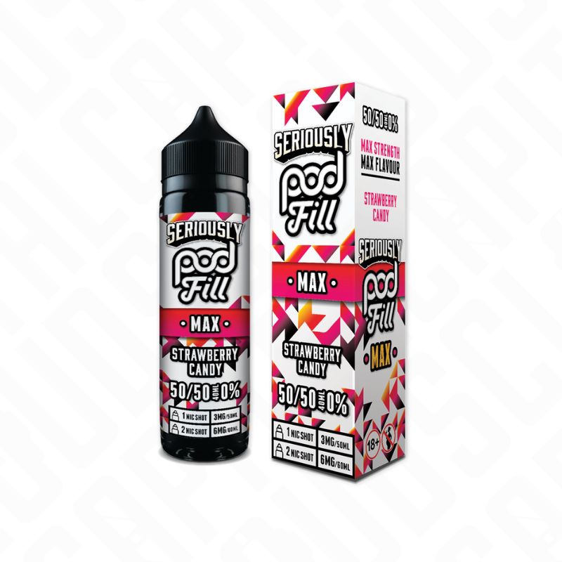 Doozy Seriously Pod Fill Max Shortfill - Strawberry Candy Doozy Vape Co