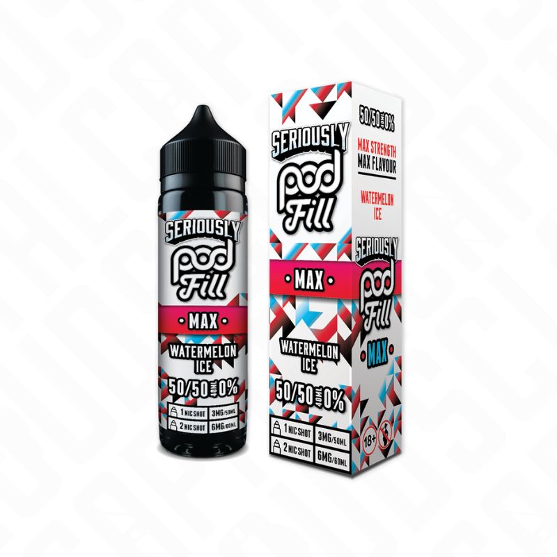 Doozy Seriously Pod Fill Max Shortfill - Watermelon Ice Doozy Vape Co