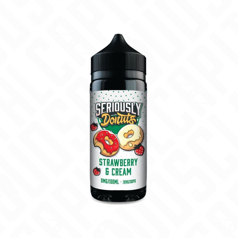 Doozy Seriously Donuts Shortfill - Strawberry and Cream Doozy Vape Co