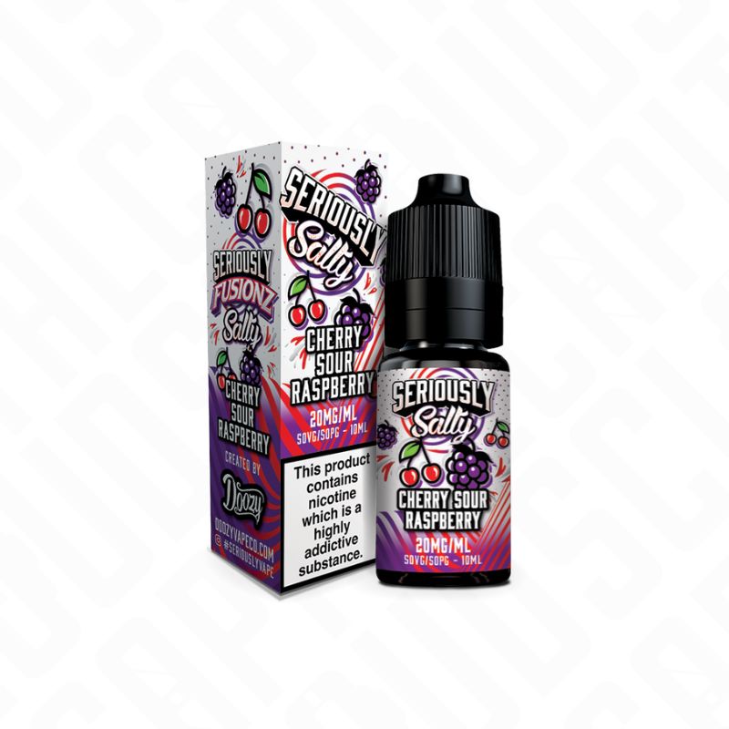 Doozy Seriously Fusionz Nic Salts - Cherry Sour Raspberry Doozy Vape Co