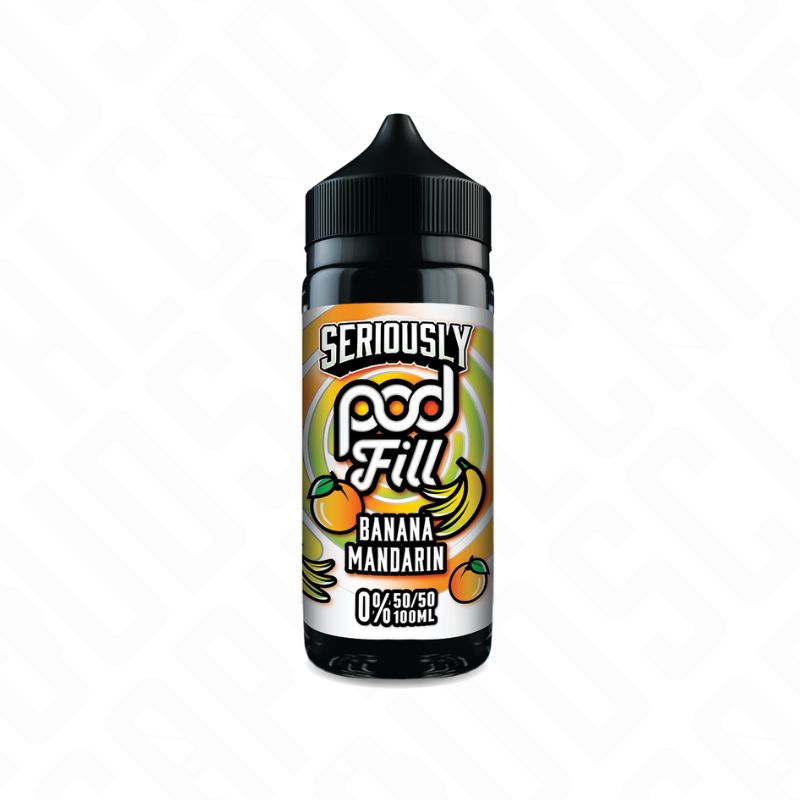Doozy Seriously Pod Fill Shortfill - Banana Mandarin Doozy Vape Co