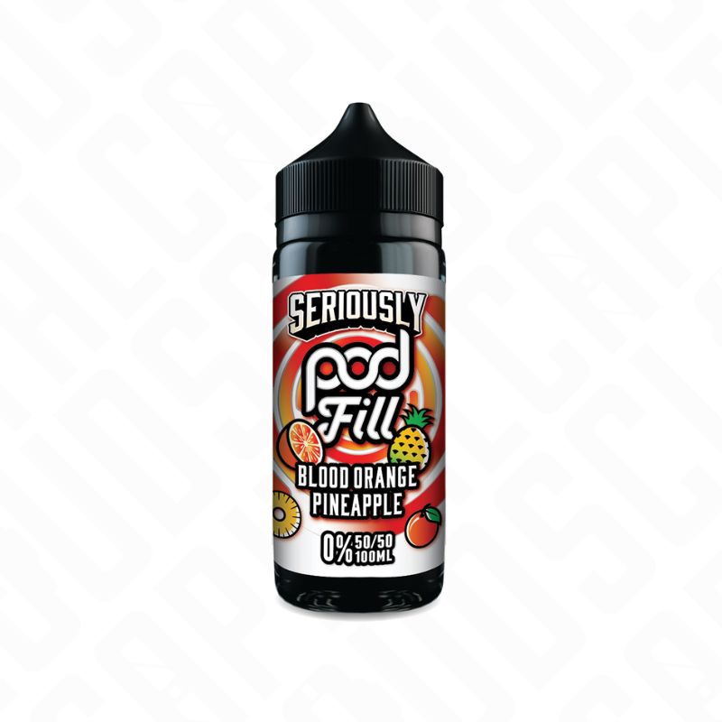 Doozy Seriously Pod Fill Shortfill - Blood Orange Pineapple Doozy Vape Co