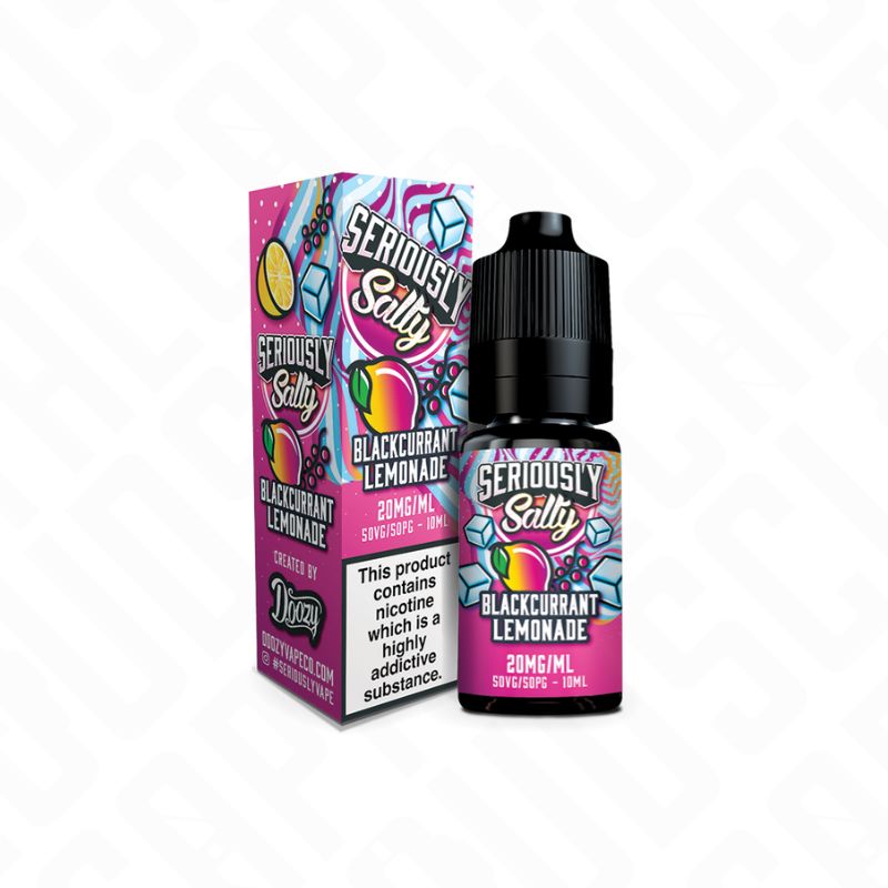 Doozy Seriously Salty - Blackcurrant Lemonade Doozy Vape Co