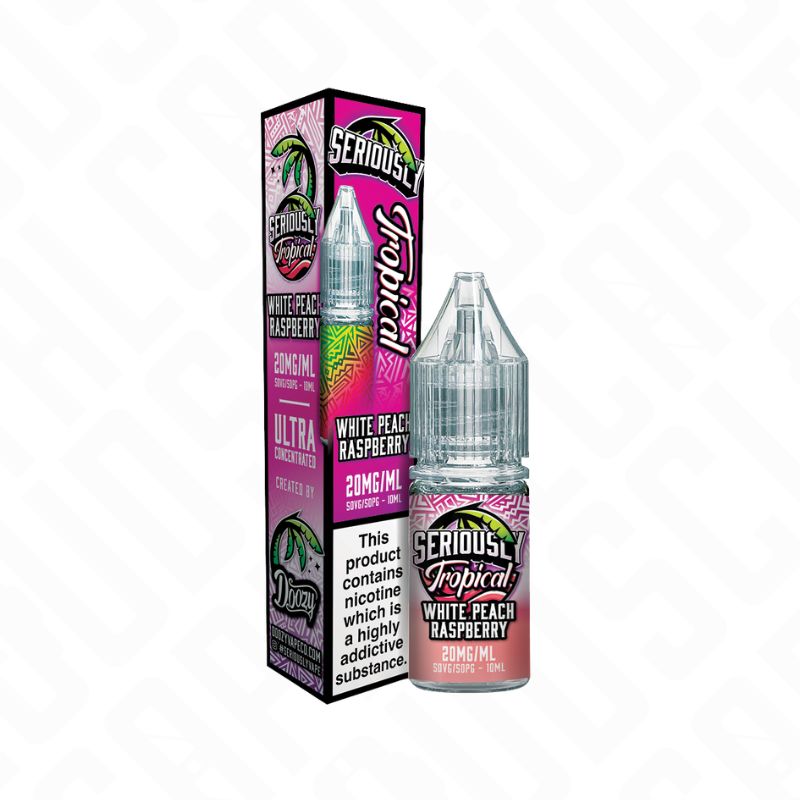 Doozy Seriously Tropical Nic Salt - White Peach Raspberry Doozy Vape Co