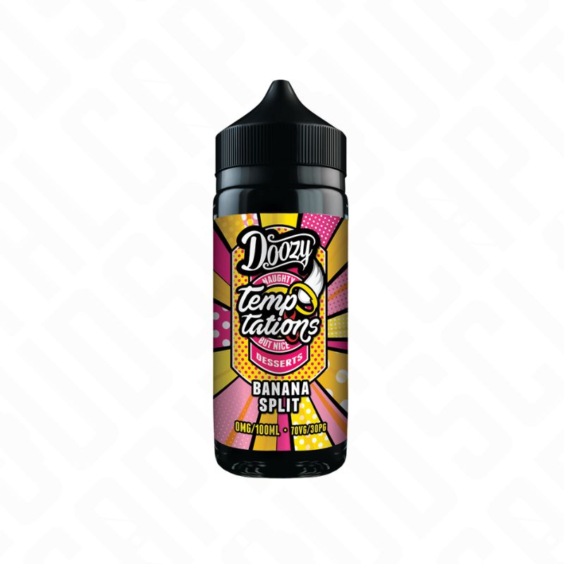 Doozy Temptations Shortfill - Banana Split Doozy Vape Co