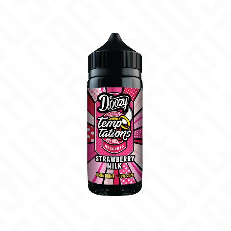 Doozy Temptations Shortfill - Strawberry Milk Doozy Vape Co
