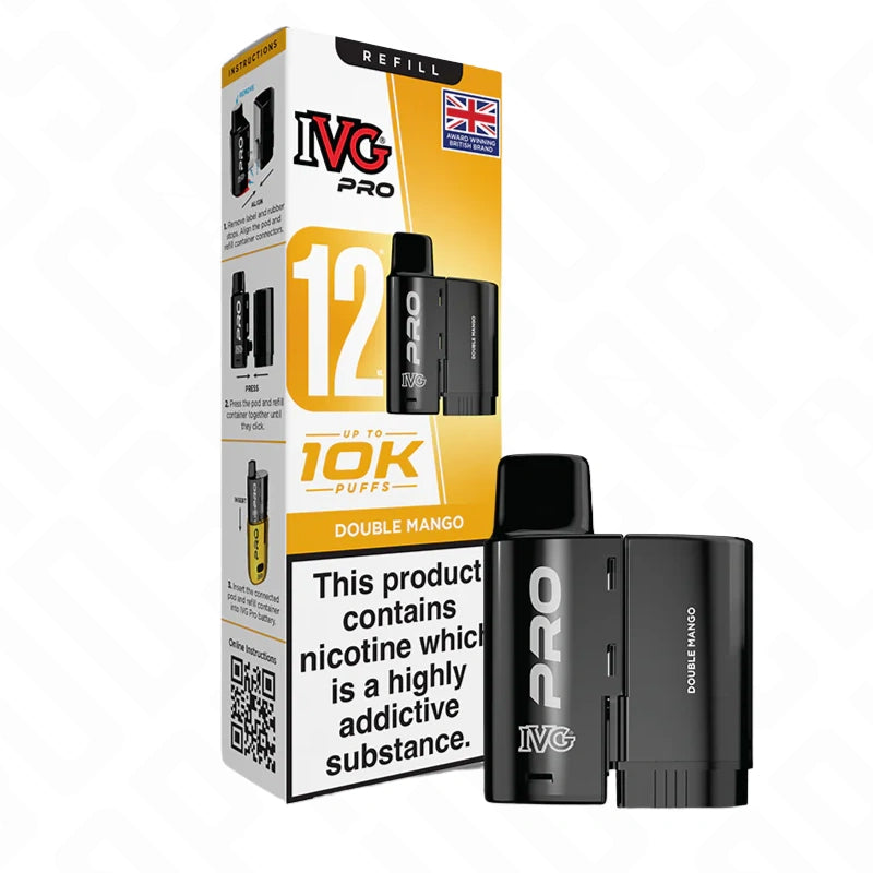 IVG Pro 12 Prefilled Replacement Pods (20mg)