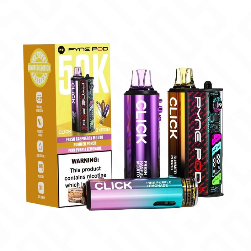 Pyne Pod Click 50K Prefilled Pod Vape Kit Pyne Pod