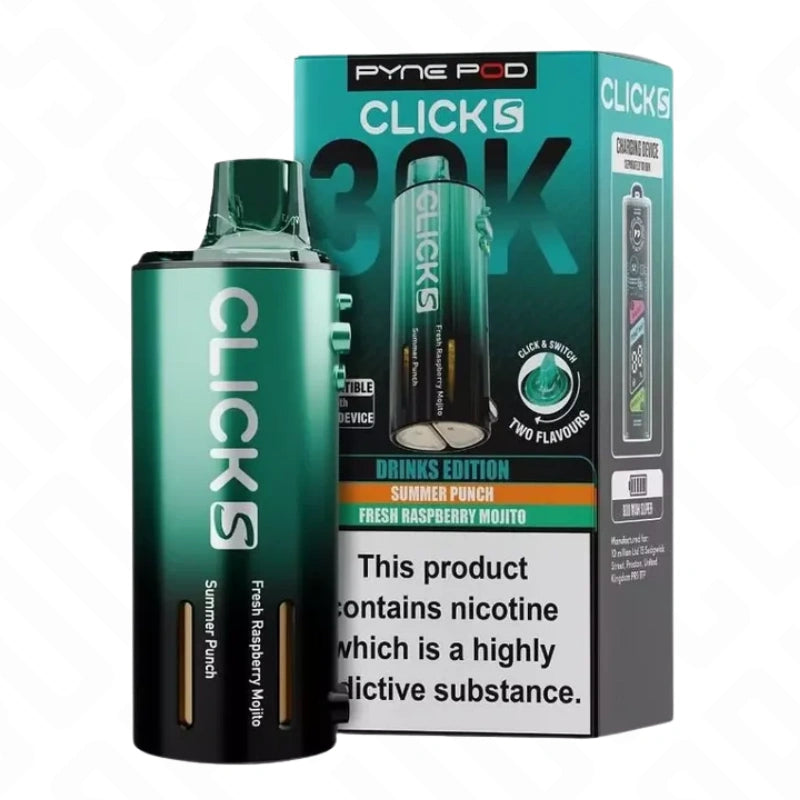 Pyne Pod Click S 30K Replacement Pod + Refill