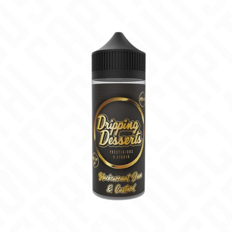 Dripping Desserts Shortfill - Blackcurrant Jam & Custard Dripping Desserts