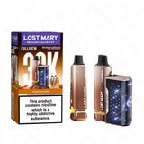 Lost Mary Nera 30K Single Flavour Prefilled Vape Pod Kit Lost Mary
