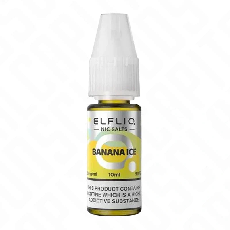 Elf Bar ELFLIQ 10ml Nic Salt - Banana Ice