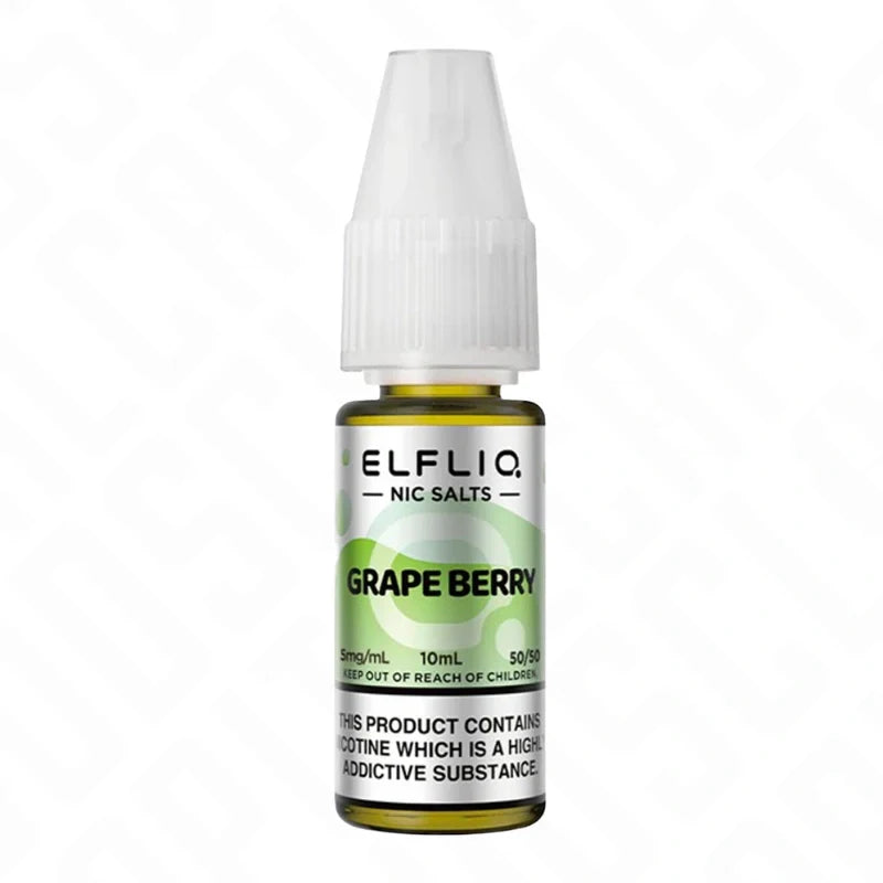 Elf Bar ELFLIQ 10ml Nic Salt - Grape Berry 