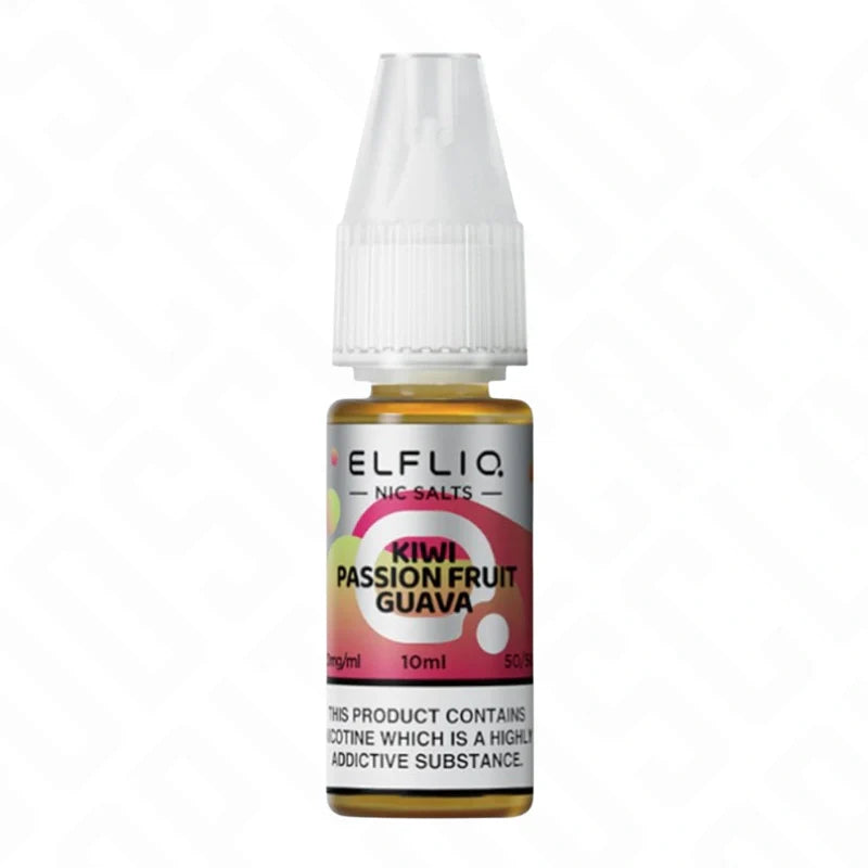 Elf Bar ELFLIQ 10ml Nic Salt - Kiwi Passionfruit Guava